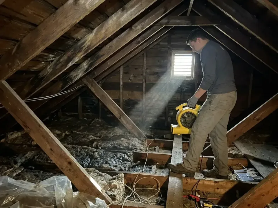 attic-water-damage-drying-proc-007 — frequently asked questions, Emergency Water Extraction & 24/7 Flood Response in Apex, NC